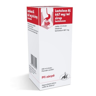 LACTULOSE AL SIRUP perorální sirup 1X200ML