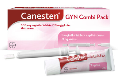 CANESTEN GYN COMBI PACK VAG TBL 1 + DRM CRM 20GM