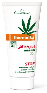 Cannaderm Thermolka hřejivé mazání 200ml