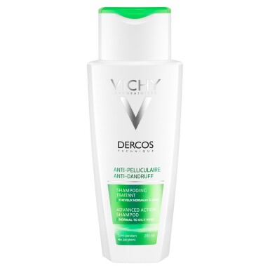 VICHY DERCOS Šampon proti mastným lupům 200 ml