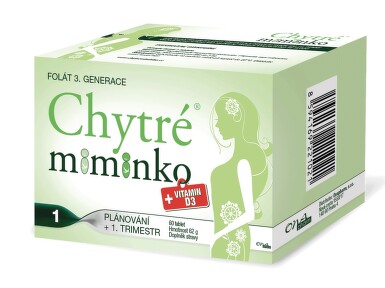 Chytré miminko methylfolát 1 tbl.60