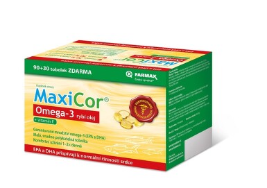 MaxiCor Omega-3 tob.90+30