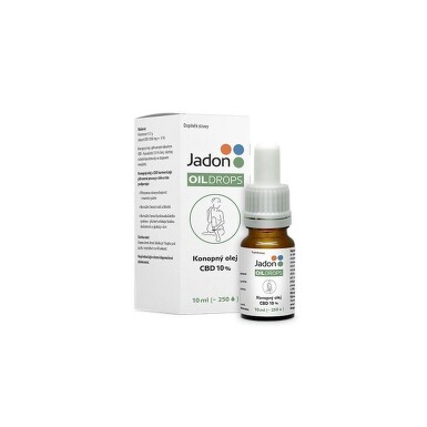 Jadon oil drops konopný olej CBD 10% 10 ml