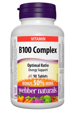 Webber Naturals B100 Complex tbl.90