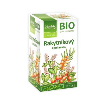 Apotheke BIO Rakytníkový čaj s pohankou 20x1.5g