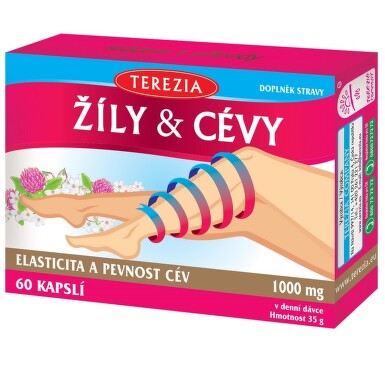 TEREZIA Žíly & Cévy 60 kapslí