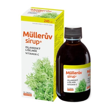 Müllerův sirup s isl.lišejníkem a vit.C 245ml