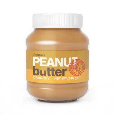 GymBeam Peanut butter crunchy 340g
