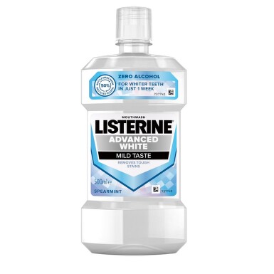 Listerine Advanced White Mild Taste 500 ml