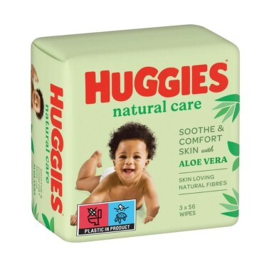HUGGIES Natural Care Triplo 3x56ks