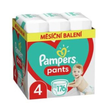 Pampers kalhotkové plenky Monthly Box S4 176ks