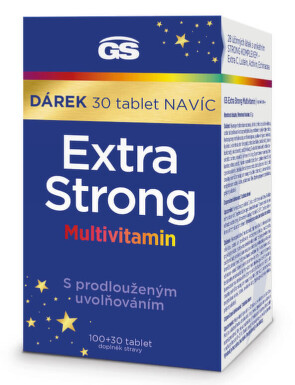 GS Extra Strong Multivitamin tbl.100+30 dárek