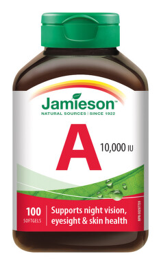 JAMIESON Vitamín A 10 000 IU cps.100
