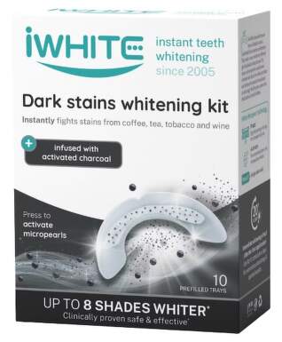 iWhite Dark stains sada na bělení zubů 10x0.8g
