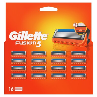 Gillette Fusion5 Manual náhradní hlavice 16 kusů (1)