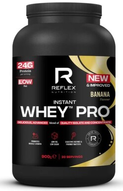 Reflex Instant Whey Pro 900g banana NEW