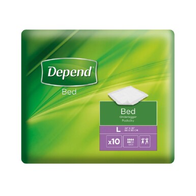 Depend Bed inkontinenční podložky vel.L 60x90cm 10ks