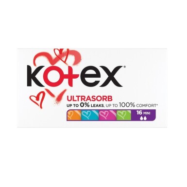 KOTEX Ultrasorb Mini tampony 16ks
