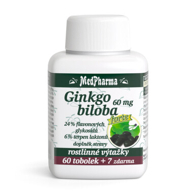 MedPharma Ginkgo biloba 60mg Forte tob.67