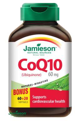 JAMIESON Koenzym Q10 60 mg tbl.60+20