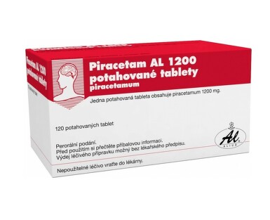 PIRACETAM AL 1200 perorální potahované tablety 120X1200MG