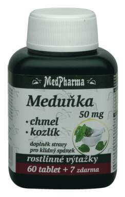 MedPharma Meduňka+chmel+kozlík cps.67