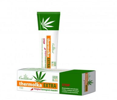 Cannaderm Thermolka EXTRA hřejivé mazání 150ml