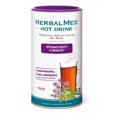 HerbalMed HotDrink Dr.Weiss nachl. rýma 180g+vit.C