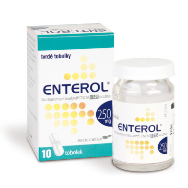 ENTEROL 250MG tvrdé tobolky 10