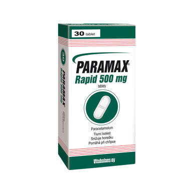 PARAMAX RAPID 500MG neobalené tablety 30