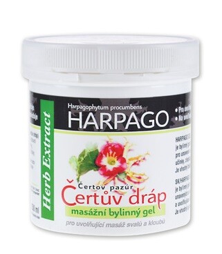 HARPAGO Čertův dráp - masážní bylinný gel 250ml