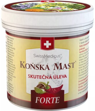 Koňská mast forte hřejivá 250ml