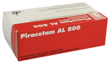 PIRACETAM AL 800 perorální potahované tablety 30X800MG