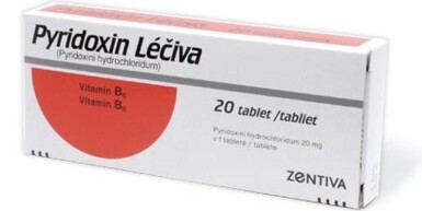 PYRIDOXIN LÉČIVA perorální neobalené tablety 20X20MG