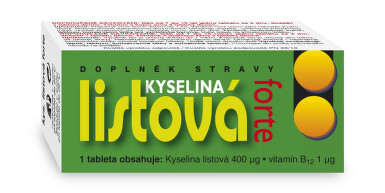 Kyselina listová Forte tbl.60 Naturvita