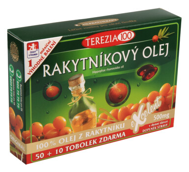 Rakytníkový olej 100% tob.60