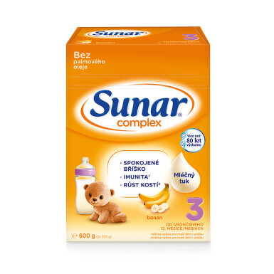 Sunar Complex 3 banán 600g - nový