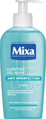 Mixa Anti-Imperfection čistící pleťový gel pro citlivou pleť 200ml