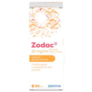 ZODAC 10MG/ML perorální GTT SOL 1X20ML II