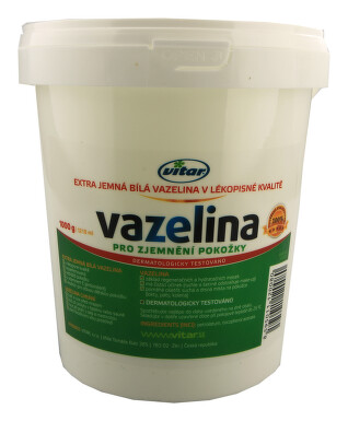 Vitar Vazelina extra jemná bílá 1000g