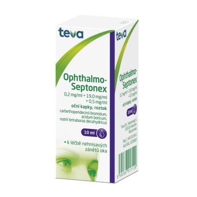 OPHTHALMO-SEPTONEX oční podání GTT SOL 1X10ML