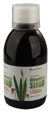 Herbacos Jitrocelový sirup s Echinac.a vit.C 320g