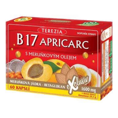 B17 APRICARC s meruňkovým olejem cps.50+10