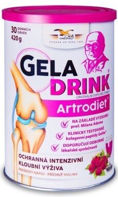 Geladrink Artrodiet nápoj malina 420g