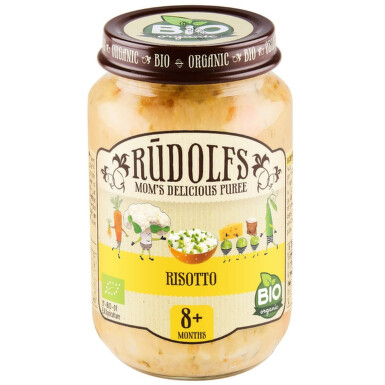 Rudolfs BIO příkrm Rizoto 190g