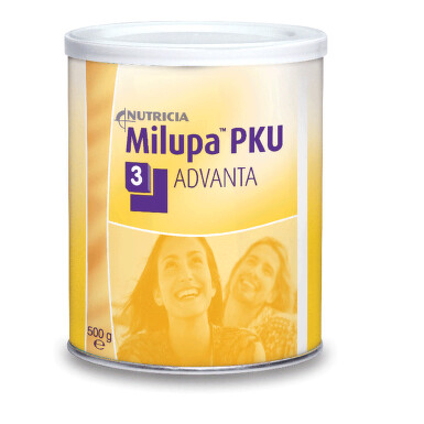 MILUPA PKU 3 ADVANTA perorální prášek 1X500G