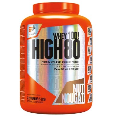 Extrifit High Whey 80 2270g nugát