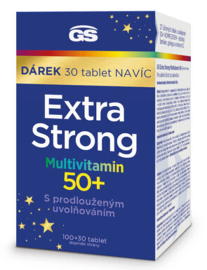 GS Extra Strong Multivitamin 50+ tbl.100+30 dárek