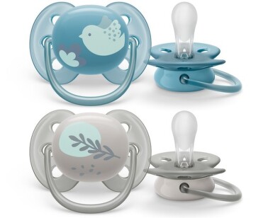 Philips AVENT Šidít.Ultrasoft 6-18m chlap./obr.2ks