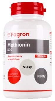 Methionin 500 tbl.100 Fagron